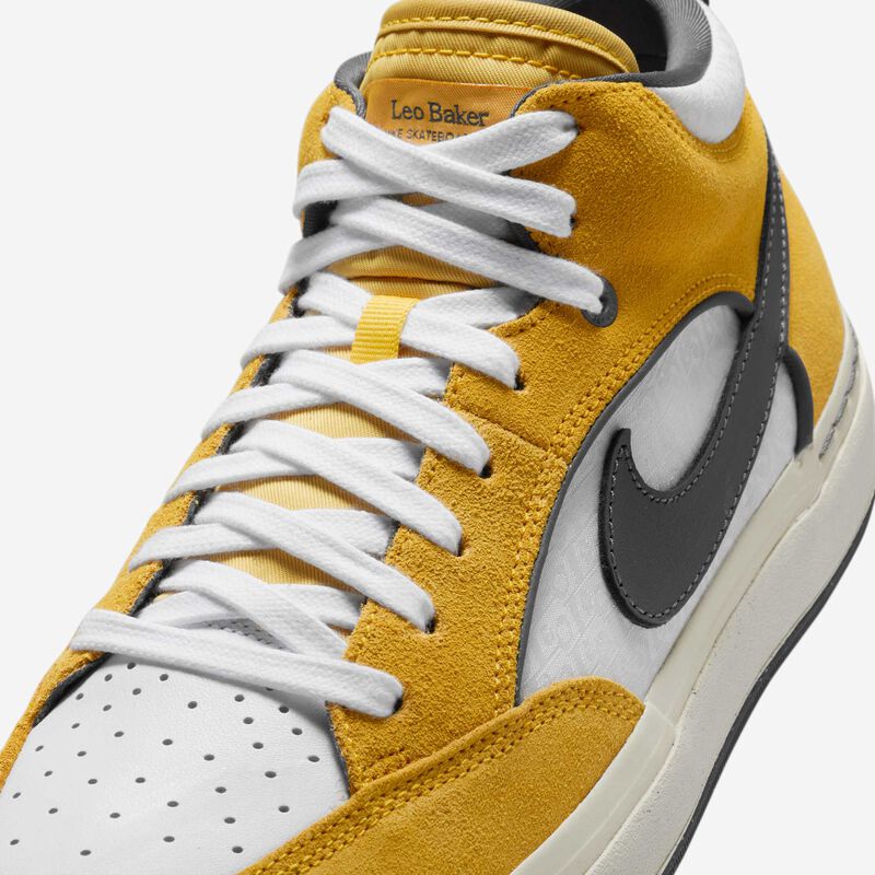 Nike SB React Leo, Oro Universitario/Oro Universitario/Blanco/Gris Oscuro, hi-res