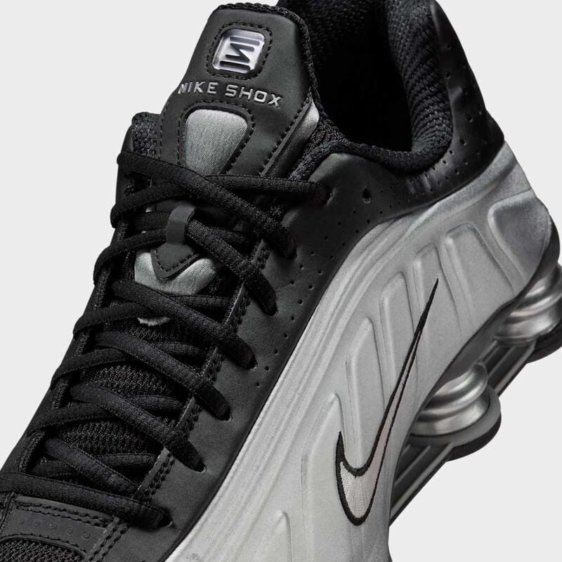 Nike Shox R4, Met&aacute;lico Plata/Met&aacute;lico Plata-Negro-Met&aacute;lico Plata-FPlata Claro, hi-res