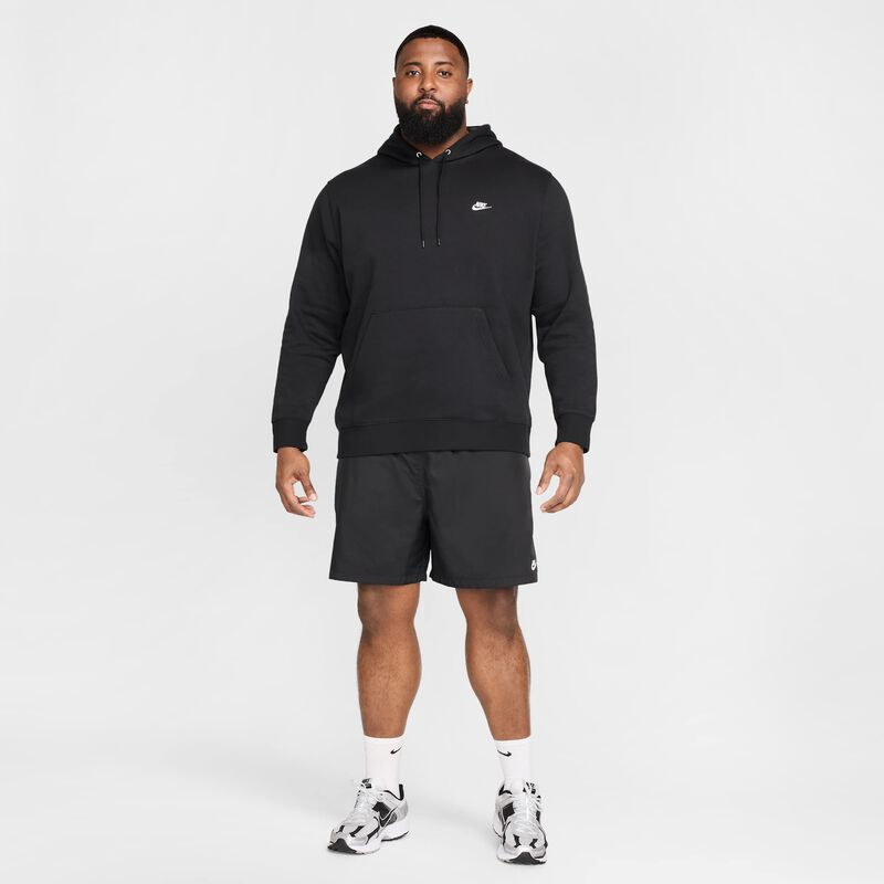 Nike Club, Negro/Negro/Blanco, hi-res