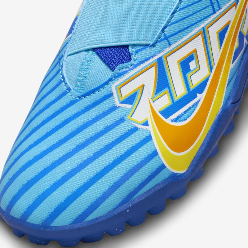 Nike Jr. Zoom Mercurial Vapor 15 Academy KM TF, Azul báltico/Blanco, hi-res