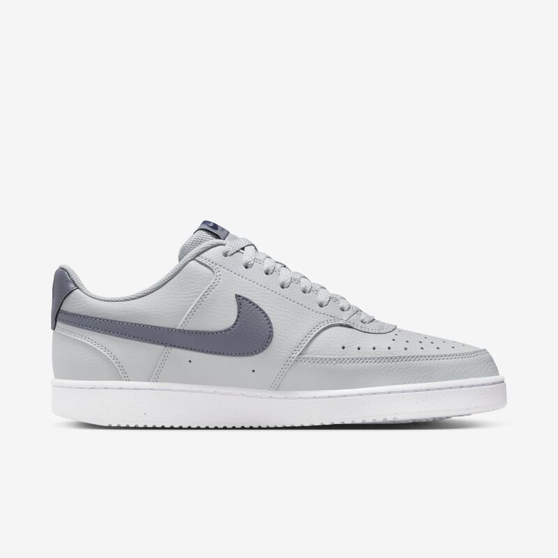 Nike Court Vision Low Next Nature, Gris lobo/Azul marino medianoche/Blanco/Carbón claro, hi-res