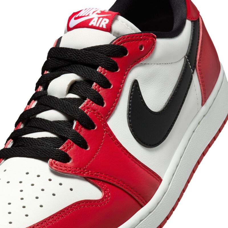 Air Jordan 1 Retro Low Chicago, Rojo Universitario/Negro-Blanco Cumbre, hi-res