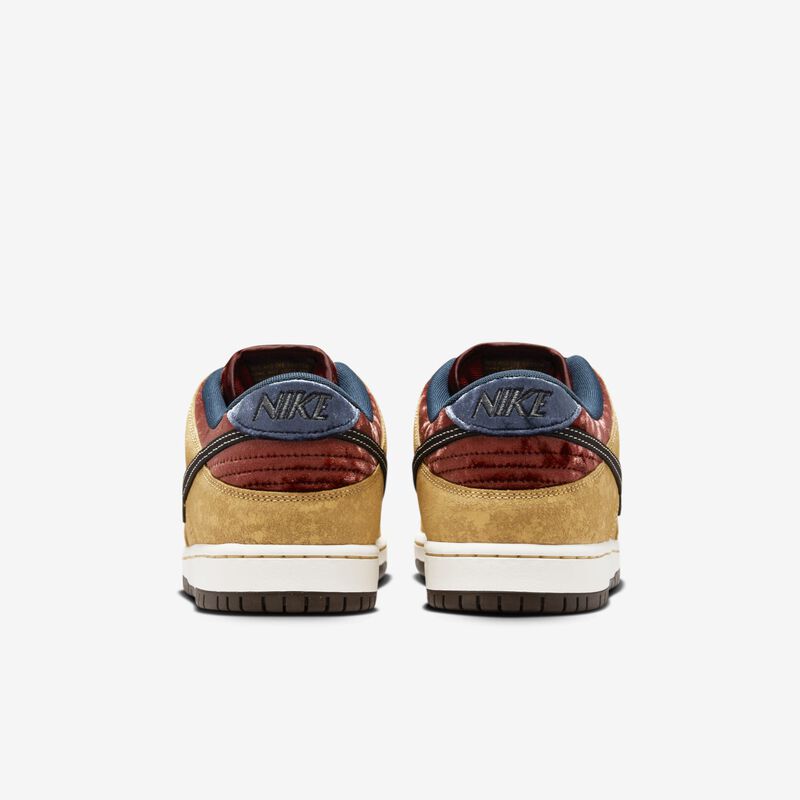 Nike SB Dunk Low Pro, Oro Celeste/Rojo Equipo Oscuro/Armada Marina/Negro, hi-res