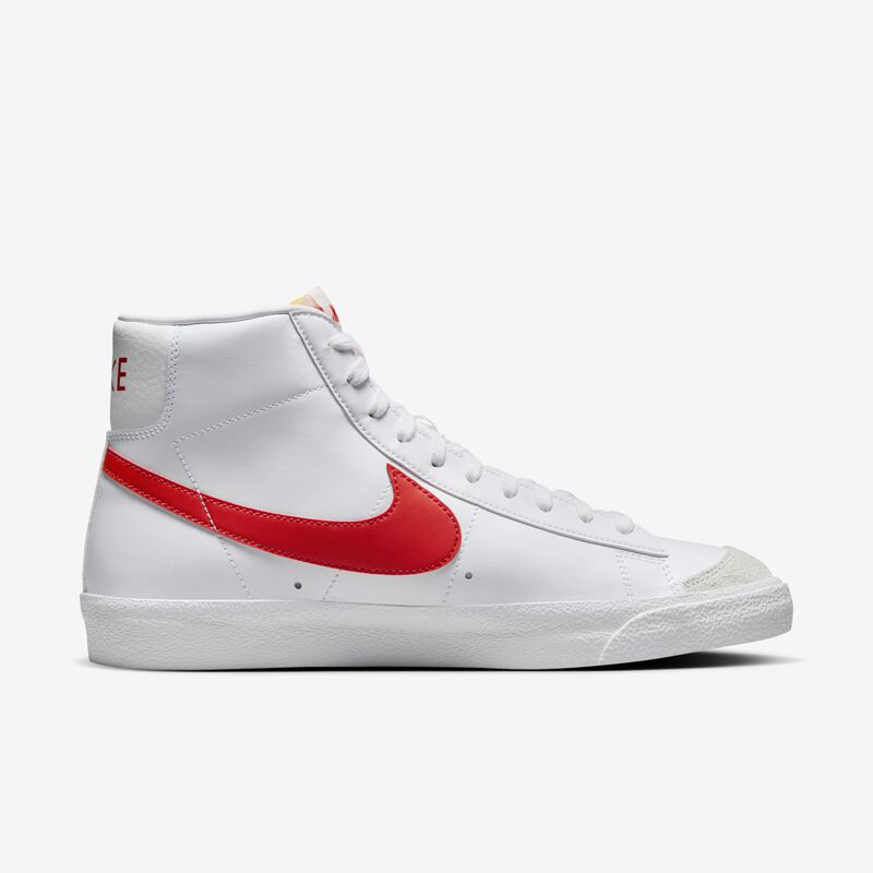 Nike Blazer Mid '77 Vintage, Blanco/Blanco cumbre/Rojo picante, hi-res