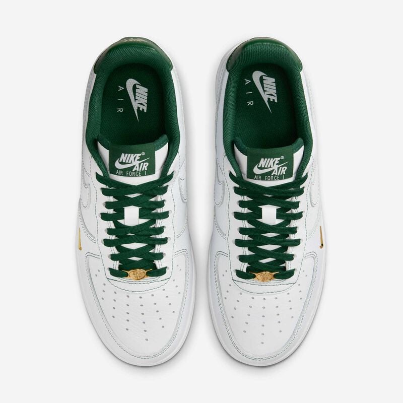 Nike Air Force 1 '07 Mini Jewel, Blanco/Verde Garganta-Oro Metalizado, hi-res