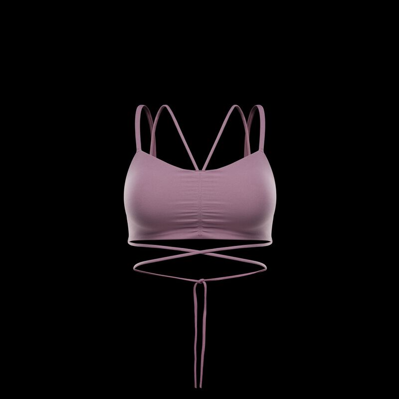 Nike Zenvy Strappy Wrap, Polvo De Ciruela/Polvo De Ciruela/Blanco, hi-res