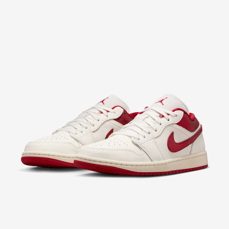 Air Jordan 1 Low SE, Vela/Equipo Rojo/Universitario Rojo, hi-res