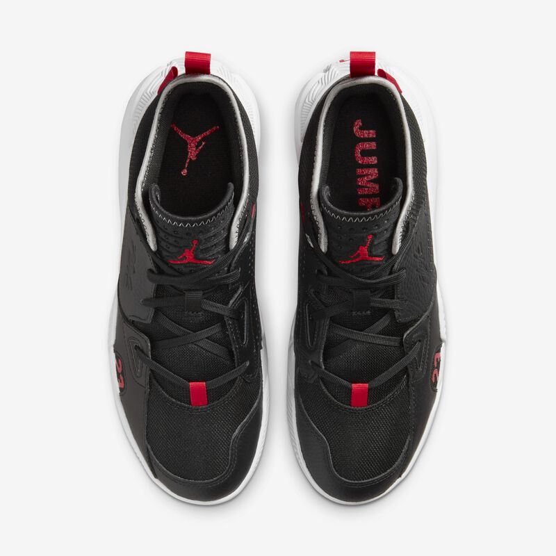 Jordan Stay Loyal 2, Negro/Rojo universitario/Gris lobo/Blanco, hi-res