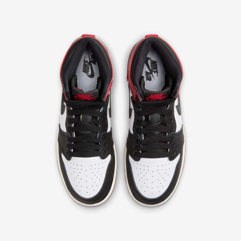 Air Jordan 1 High OG "Black Toe", Blanco/Negro-Rojo Universitario-Vela, hi-res