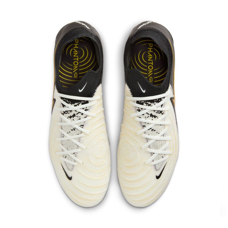 Nike Phantom GX 2 Elite, Blanco/Moneda De Oro Metálico/Negro, hi-res