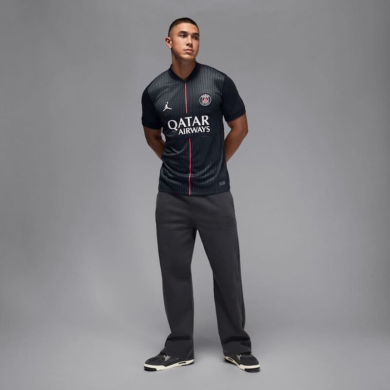 Camiseta Paris Saint-Germain 2025/26 Stadium Fourth, Negro, hi-res