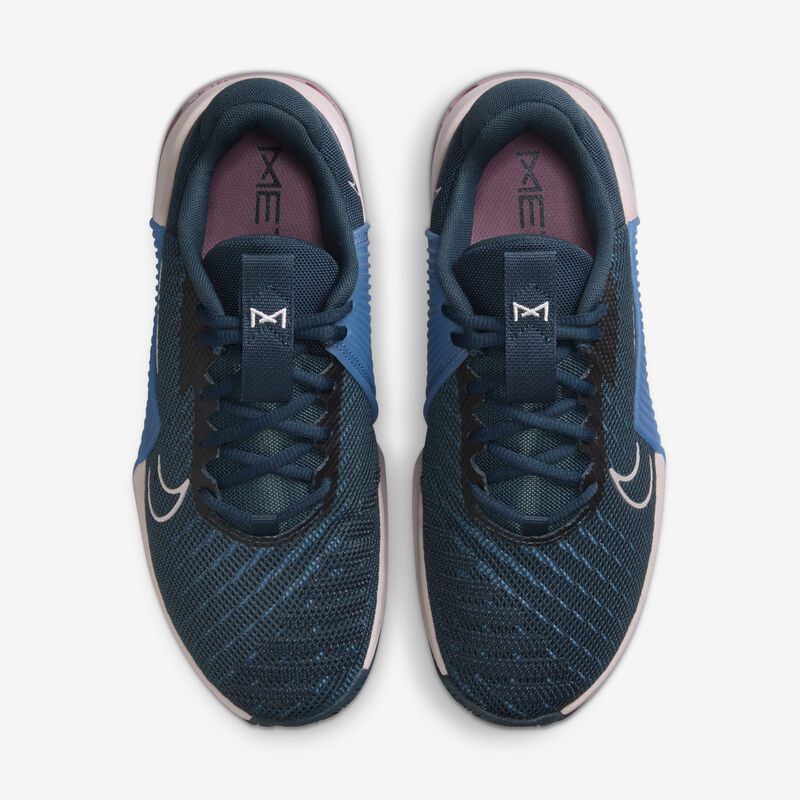 Nike Metcon 9, Azul Marino Armero/Violeta Platino Y Polvo Ciruela, hi-res