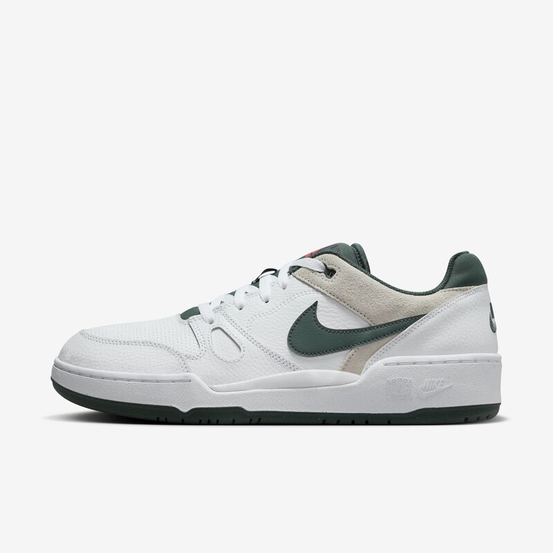 Nike Full Force Low, Blanco/Vintage Verde-Vidrio Mar, hi-res