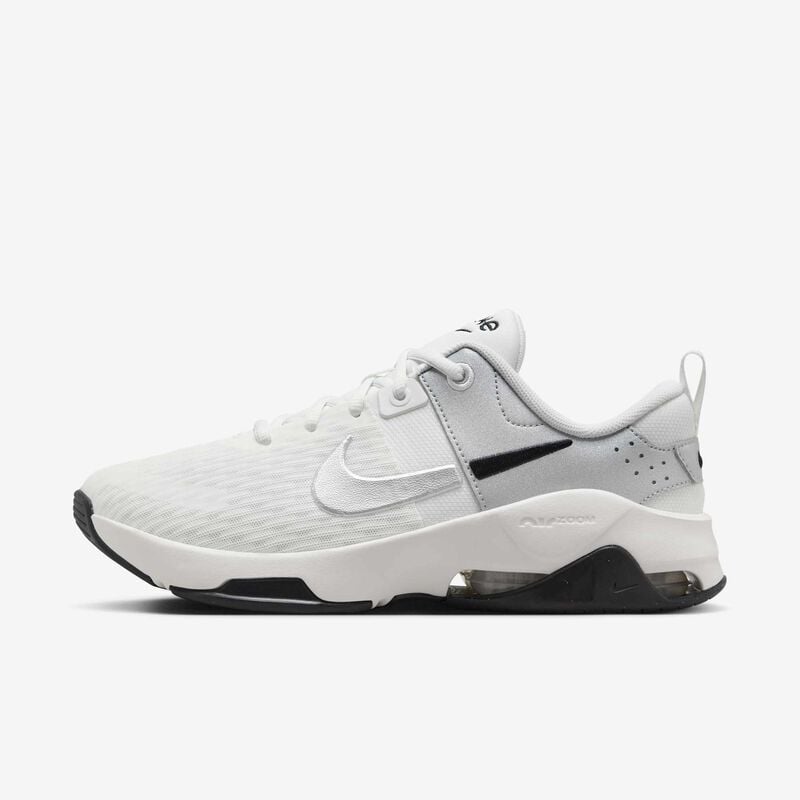 Nike Bella 6 Premium, Blanco Cumbre/Plata Metalizada-Negro-Vela, hi-res