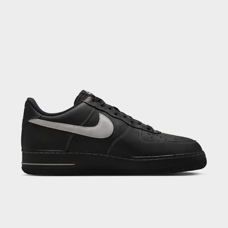 Nike Air Force 1 '07 LV8, Negro/Gris Lobo, hi-res