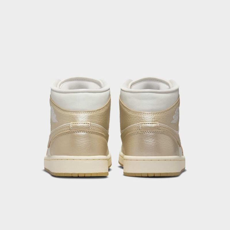 Air Jordan&nbsp;1 Mid SE, Vela/Marfil p&aacute;lido/Oro team, hi-res