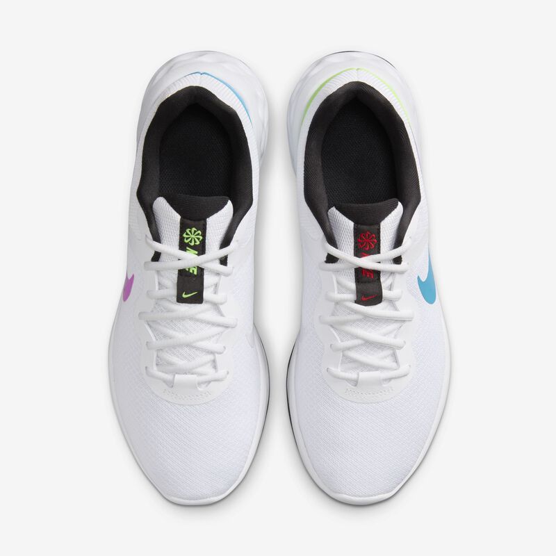 Nike Revolution 6 SE, Blanco/Negro/Fucsia Sueño, hi-res