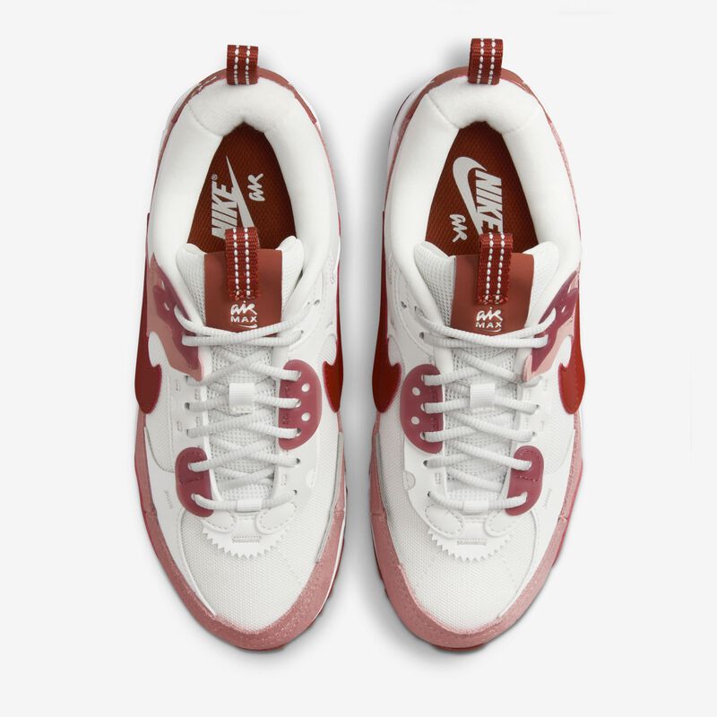 Nike Air Max 90 Futura, Rojo nebulosa/Blanco cumbre/Naranja fogata/Naranja fuerte, hi-res