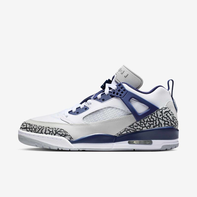 Jordan Spizike Low, Blanco/Gris Neutro/Antracita/Azul Marino Medianoche, hi-res