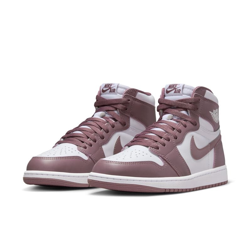 Air Jordan 1 Retro High OG, Blanco/Blanco/Malva cielo J, hi-res