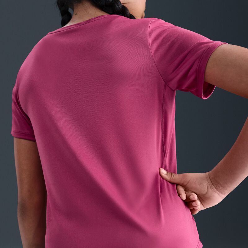 Nike One Fitted, Remolacha Dulce/Blanco, hi-res