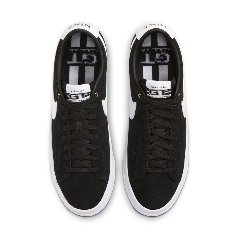 Nike SB Zoom Blazer Low Pro GT, Negro/Negro/Gum Light Brown/Blanco, hi-res