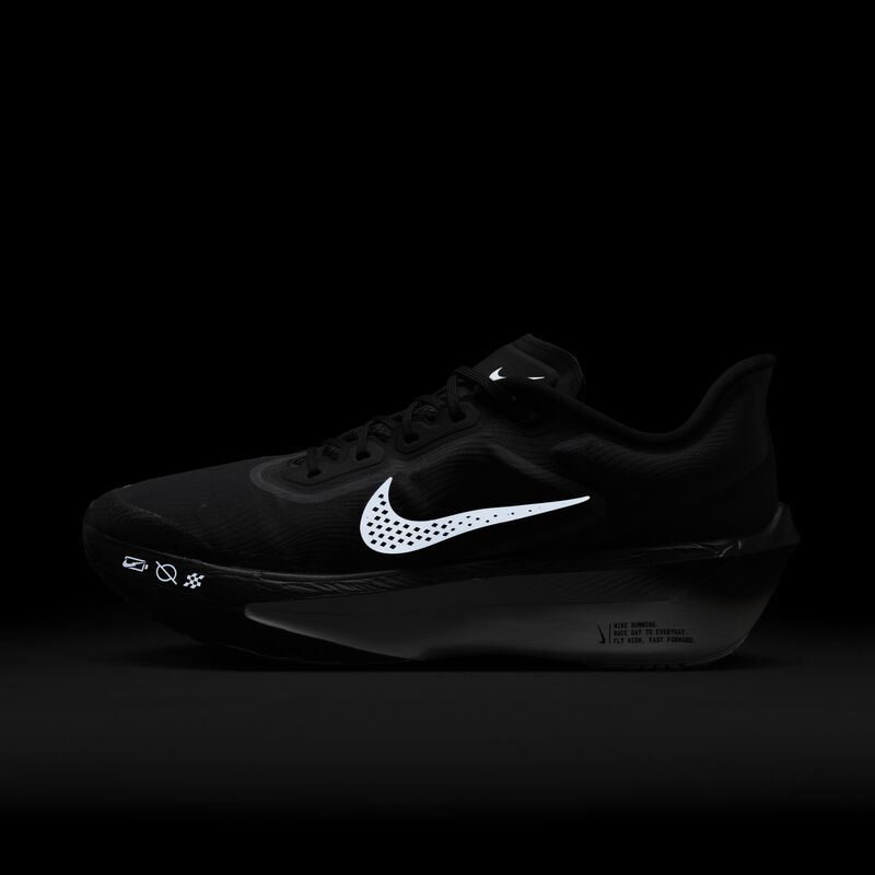 Nike Zoom Fly 6, Negro/Gris Humo Claro/Blanco, hi-res