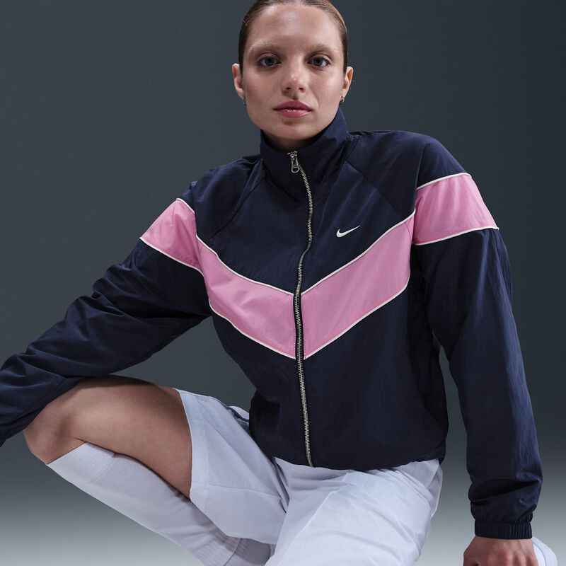 Nike Windrunner, Azul marino de medianoche/Vela/Rosa juguetón/Vela, hi-res