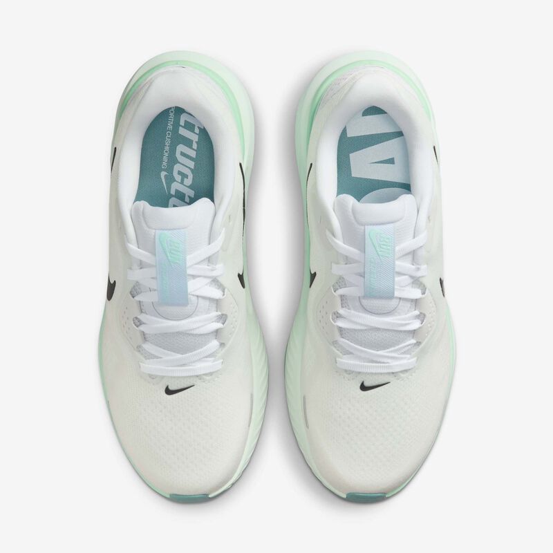 Nike Structure 26, Espuma Blanca/Negra-Apenas Verde-Menta, hi-res