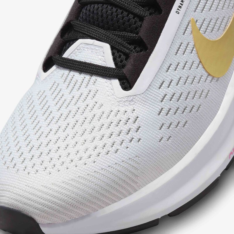 Nike Air Zoom Structure 24, Blanco/Negro/Hechizo rosa/Oro trigo, hi-res