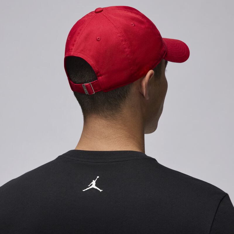 Jordan Club, Rojo Gimnasio/Negro, hi-res