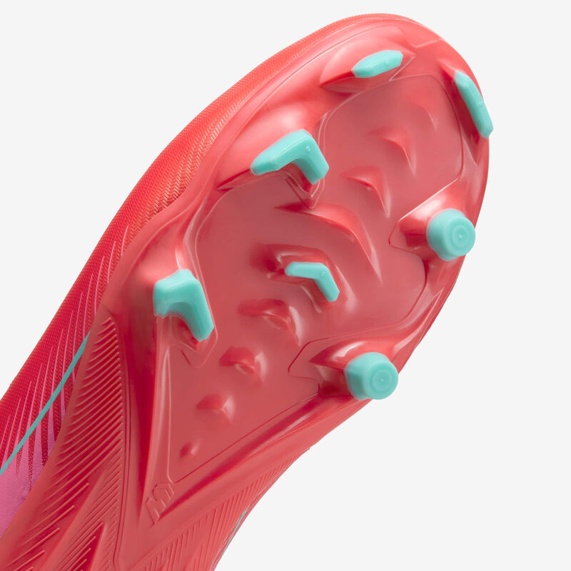 Nike Jr. Mercurial Vapor 16 Academy, Brasa Resplandor/Verde Aurora, hi-res