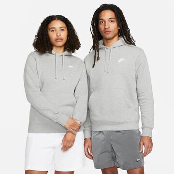 Nike Sportswear Club Fleece, Gris oscuro jaspeado/Plata mate/Blanco, hi-res