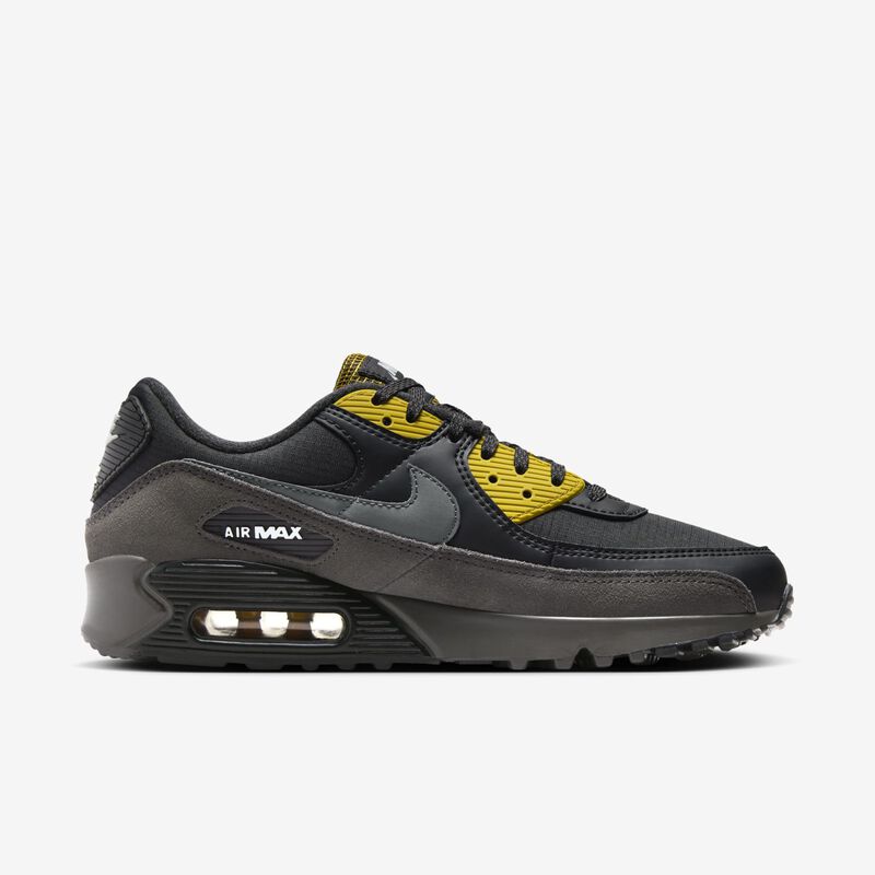 Nike Air Max 90, Negro/Broncino/Tinte azul/Ceniza medio, hi-res