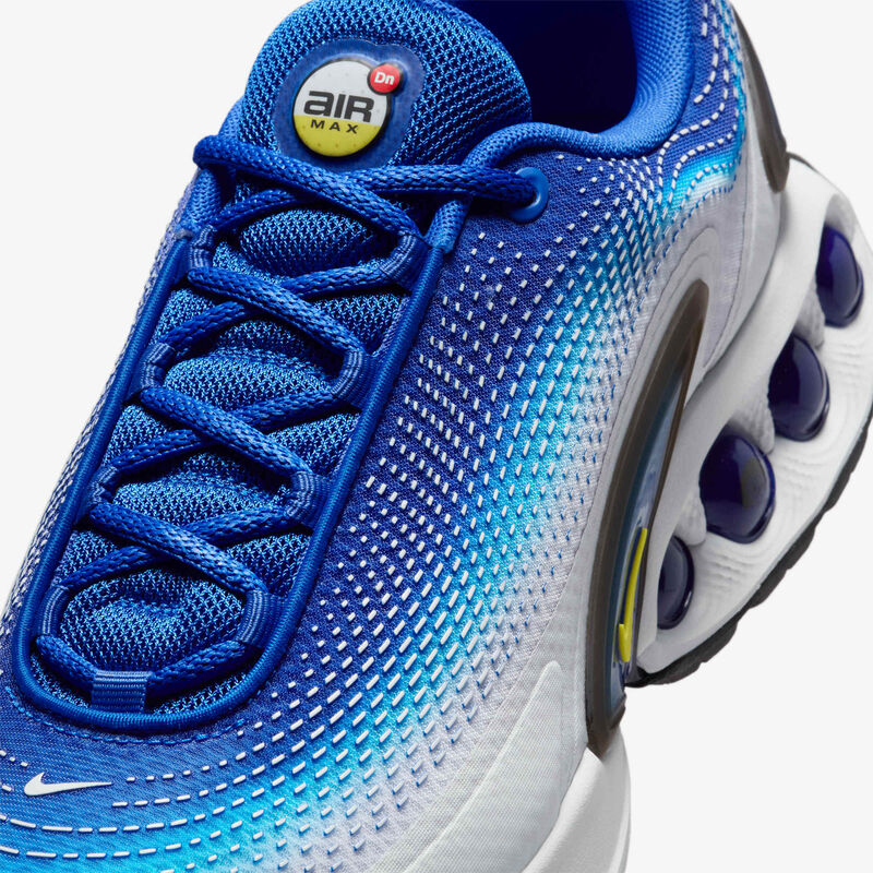 Nike Air Max Dn SE, Azul Carrera/Azul Furia/Negro/Amarillo Vibrante, hi-res
