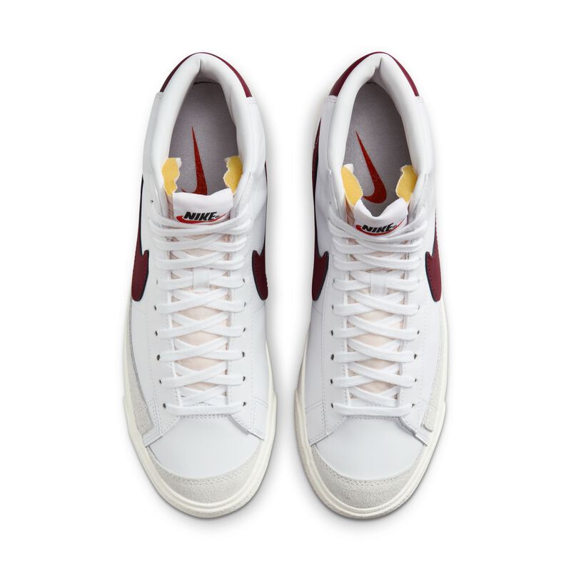 Nike Blazer Mid 77 Vintage, Blanco/Blanco/Vela/Equipo Rojo, hi-res