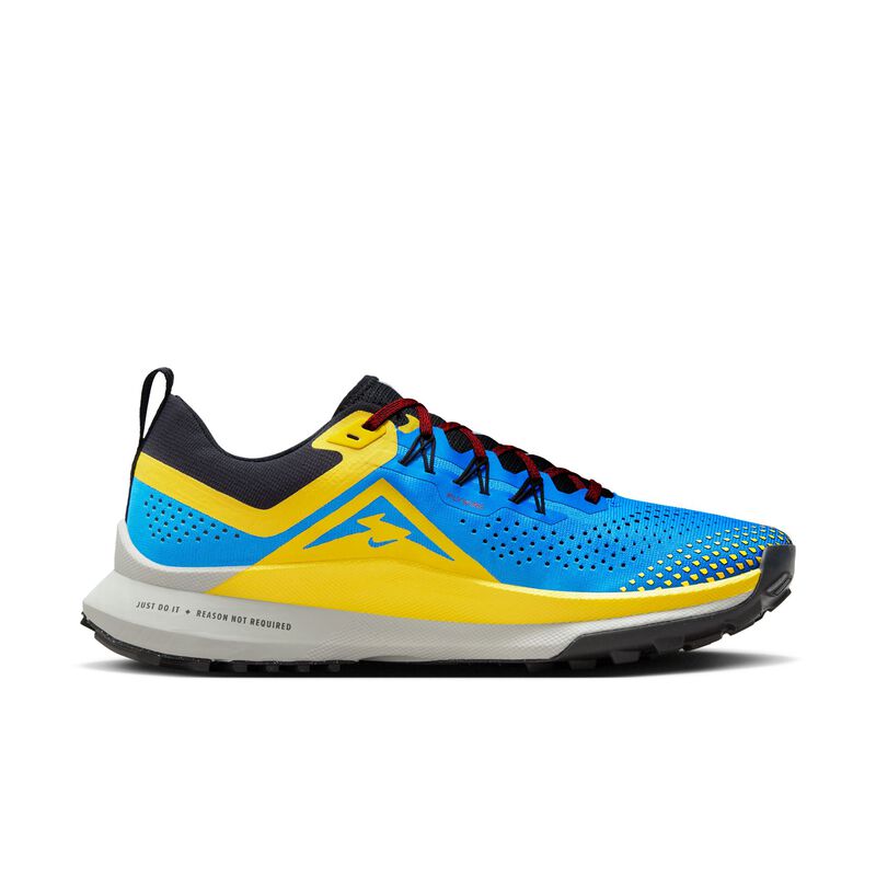 Nike React Pegasus Trail 4, Azul foto claro/Rojo pista/Negro/Plata metalizado, hi-res