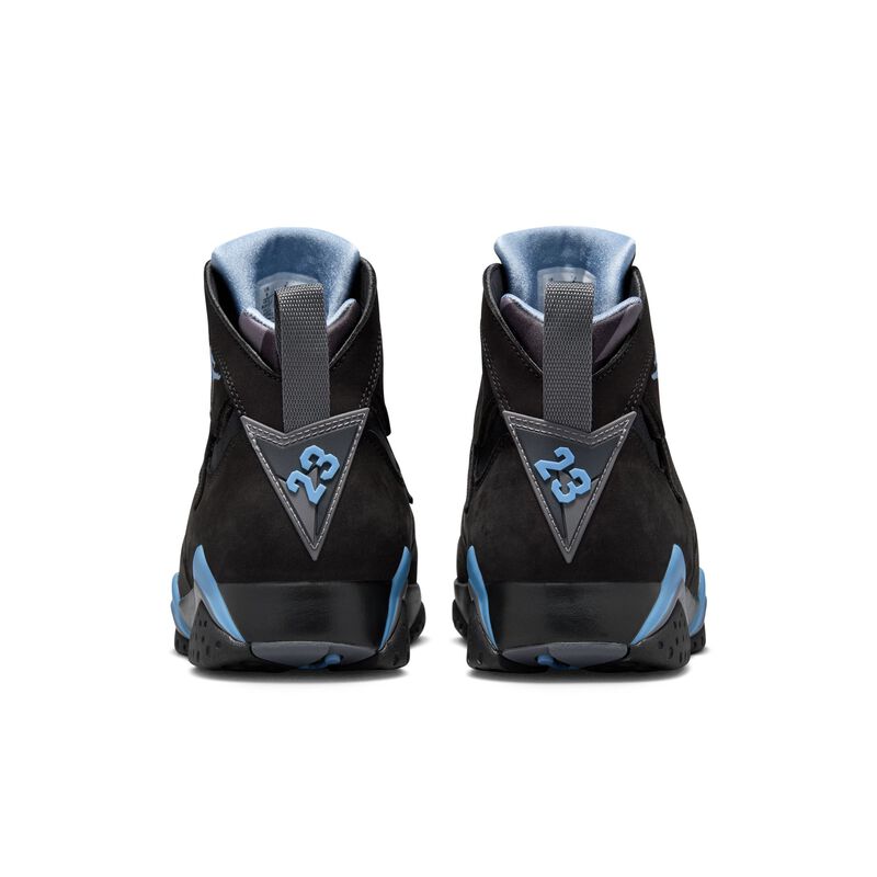 Air Jordan 7 Retro, Negro/Chambray/Gris claro, hi-res
