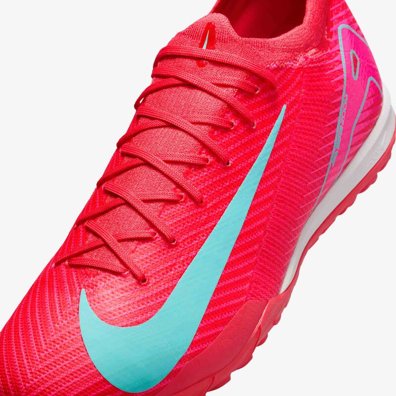 Nike Mercurial Vapor 16 Pro, Brasa Resplandor/Verde Aurora, hi-res