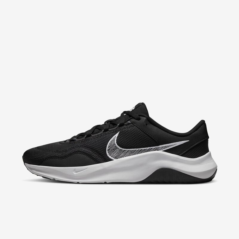 Nike Legend Essential 3 Next Nature, Negro/Gris hierro/Blanco, hi-res