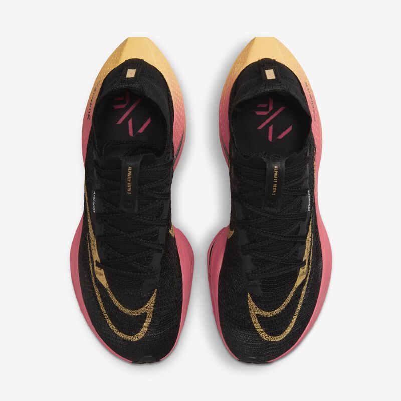 Nike Alphafly 2, Negro/Coral marino/Blanco/Oro topacio, hi-res
