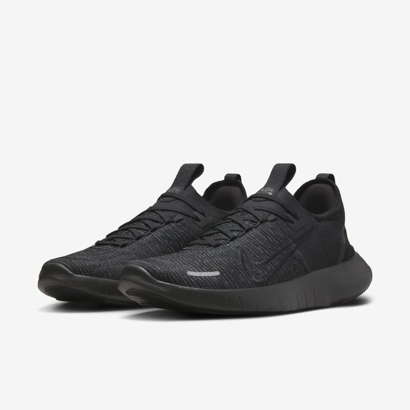 Nike Free RN NN, Negro/Negro-Antracita, hi-res