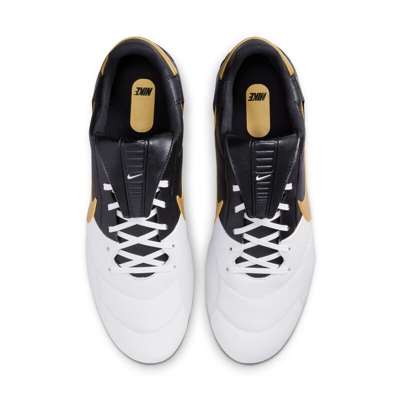 Nike Premier 3, Blanco/Oro Metalizado-Negro, hi-res