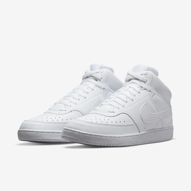 Nike Court Vision Mid Next Nature, Blanco/Blanco/Blanco, hi-res