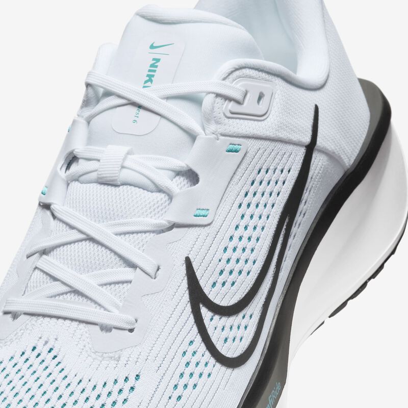 Nike Quest 6, Blanco/Cactus Polvoriento/Negro, hi-res