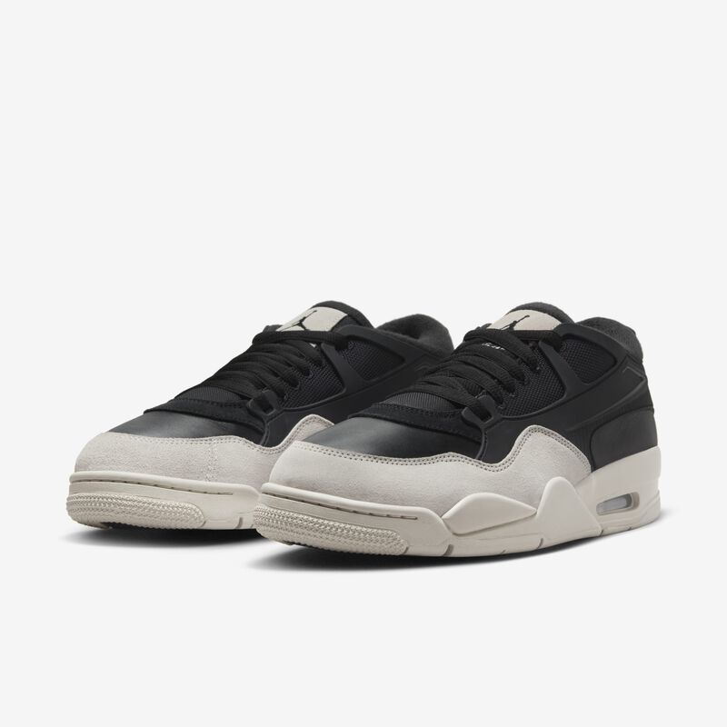 Air Jordan 4 RM, Negro/Gris Oscuro/Hueso Claro, hi-res