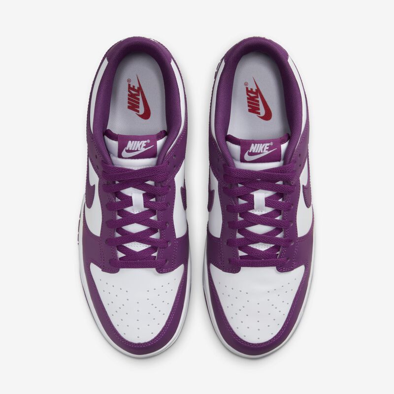 Nike Dunk Low Retro, Blanco/Blanco/Violeta Viotech, hi-res