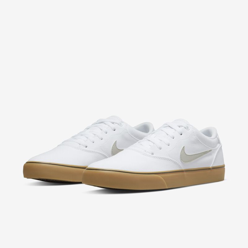 Nike SB Chron 2 Canvas, Blanco/Blanco/Marrón claro goma/Hueso claro, hi-res