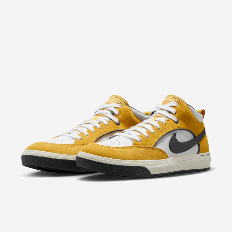 Nike SB React Leo, Oro Universitario/Oro Universitario/Blanco/Gris Oscuro, hi-res