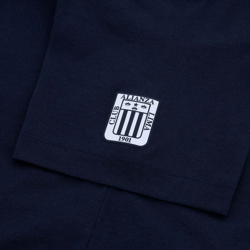 Nike Polo Manga Corta Alianza Lima 2025, Obsidiana/Púrpura Psíquico/Blanco, hi-res